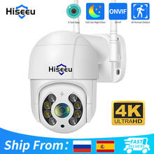 Hiseeu 8MP 4K WIFI IP Camera Outdoor Security Night Vision 1080P 3MP 5MP Wireless Video Surveillance Cameras Human Detect iCsee 2024 - buy cheap