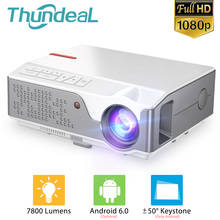 ThundeaL Full HD Native 1080P Projector TD96 TD96W Projetor LED Wireless WiFi Android Multi-Screen Beamer 3D Video HD Proyector 2024 - buy cheap