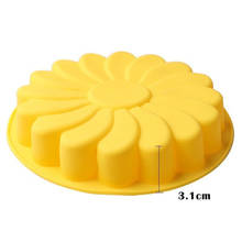 DIY 3D Fondant Silicone Cake Molds Sunflower Baking Dish Bakeware Cookie Mould Pastry Cake Decorating Tool Kitchen Accessories 2024 - buy cheap