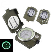 American Compass Full Metal High-grade Folding with Luminous Compass North Outdoor Multi-function Compass Instrument K4580 2024 - buy cheap