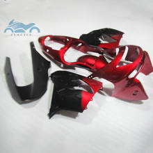 Customized fairing kits for KAWASAKI Ninja 1998 1999 ZX9R ABS aftermarket sports racing fairings kit 98 99 ZX 9R red black parts 2024 - buy cheap