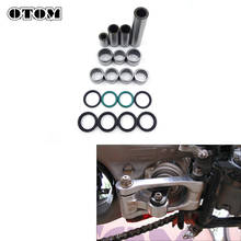 OTOM Motorcycle Rear Shock Swingarm Bearing Seal Triangle Lever Linkage Repair Kit For KTM EXC SXF XCF HUSQVARNA FC 125 250 450 2024 - buy cheap