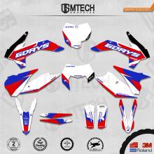 DSMTECH Customized Team Graphics Backgrounds Decals 3M Custom Stickers For 2013-2014 SXF 2015 SXF 2014-2015 EXC 2016 EXC  010 2024 - buy cheap