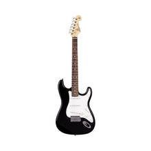 Guitarra Eléctrica SX ed1-bk, 6 cuerdas, 21 trastes, cuerpo Linden, color negro, Stratocaster 2024 - compra barato