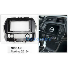 Panel de Radio facial para coche, accesorio para NISSAN Maxima 10,1 + Fascia Dash Kit de instalación, Panel de consola de 2016 pulgadas, adaptador de placa, cubierta embellecedora, 10,1 pulgadas 2024 - compra barato