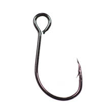 Bimoo 20pcs Single Hook for Fishing Lure inline Large Eye Spinner Spoon Hooks Spares 2024 - buy cheap