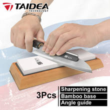 TAIDEA sharpening stone Knife sharpener Whetstone Angle guide Kitchen knife sharpener white alundum Fast 240-8000grit 2024 - buy cheap