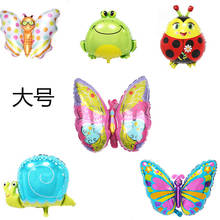 Balloons New Birthday Party Wedding Decoration Insect Series Balloons Bee Butterfly Frog Ladybug Aluminum Film Balloon 2024 - buy cheap