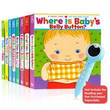 Where Is Baby's Belly Button By Karen Katz Learn English Picture Story Card board Book Kids Educational Toys for Children 2024 - buy cheap