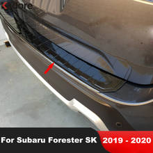 Cubierta de parachoques trasero y exterior para Subaru Forester SK 2019 2020, cubierta embellecedora de acero inoxidable, accesorios para coche 2024 - compra barato