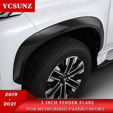 2019 mudguards Fender Flares accessories wheel arch For Mitsubishi Pajero Sport 2019 2020 Montero Sport fenders Ycsunz 2024 - buy cheap