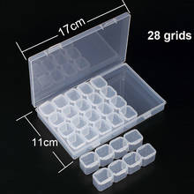 28 slots jewelry diamond painting accessories box embroidery case cross stitch sewingTools holder storage Nail Art manicure 2024 - buy cheap