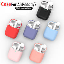 Soft Silicone Case For Airpods 1/2 Protective Bluetooth-compatible Wireless Earphone Case For Apple Air Pods Charging Box Bag 2024 - buy cheap
