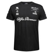 For Alfa Romeo Racing Team T-Shirt Motorsport New Car Fan F1 Red Short Sleeve Quick-Drying Jersey Do Not Fade Breathable 2024 - buy cheap