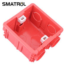 SMATRUL Adjustable Mounting Dark Box Internal Cassette 86 Type Switch Socket Wiring Back Box Ducts Electrical Accessories 2024 - buy cheap