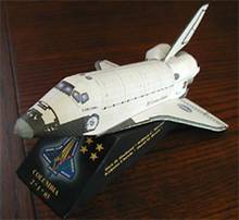 Colombia Space Shuttle 3D Paper Model DIY Parent-Child Hand Stereo Origami Toy 2024 - buy cheap