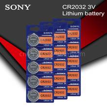 15pcs/lot SONY Original cr2032 Button Cell Batteries 3V Coin Lithium Battery For Watch Remote Control Calculator cr2032 2024 - купить недорого