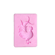 Cock Chocolate Cooking Tools Cooking Tools Silicone Mold For Baking Fondant Sugar Bow Of Cake Decorating Bakery Kitchen Ware 2024 - buy cheap