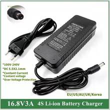 16.8V 14.4V 3A 16.8V 3A lithium li-ion battery charger for 4 series 14.4V 14.8V lithium li-ion polymer battery pack good quality 2024 - buy cheap