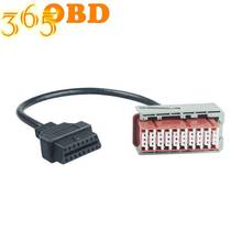 30PIN Cable For Lexia3 For Citroen/Peugeot Old Cars OBD OBD2 Lexia PP2000 30PIN to 16Pin OBD2 Connector Free Shipping 2024 - buy cheap