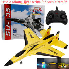 SU-35 RC Remote Control Airplane 2.4G Remote Control Fighter Hobby Plane Glider Airplane EPP Foam Toy RC Plane chargeable Batter 2024 - buy cheap
