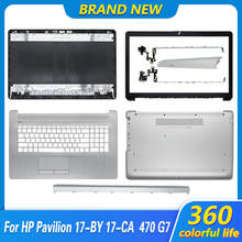 Оригинальный новый ноутбук ЖК-задняя крышка для hp павильон 17-BY 17-CA серии экран задняя крышка Топ чехол серебро L22499-001 2024 - купить недорого