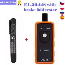 Tpms el50448 monitor de pressão dos pneus sensor el 50448 + 2in1 redefinir ferramenta OEC-T5 tpms ferramenta ativação para opel/g m EL-50449 OEC-T5 2024 - compre barato