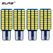 Светодиодные лампы T10 192 194 168 W5W 33 SMD 3014, автомобильные задние фары, Купольные лампы для освесветильник номерного знака, белые лампы 12 В, без ошибок Canbus, 4 шт. 2024 - купить недорого