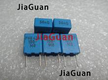 Rifa phe426 0.056uf/100v, 2% p5mm mkp 563/100v, capacitor de áudio azul, 426 56nf 100vdc 563 0.056uf, 20 peças 2024 - compre barato