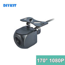 Diykit câmera traseira para carro, ahd 1920x1080p 170 graus, com visão noturna, à prova d'água 2024 - compre barato