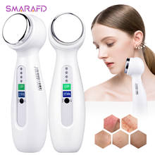 Ultrasonic home facial  beauty instrument handheld massage positive and negative iontophoresis electronic beauty equipment 2024 - buy cheap