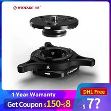 ifootage SEASTARS Q1 QUICK RELEASE plate Base Plate Tripod Screw Mount for DSLR Camera Camcorder Manfrotto 2024 - buy cheap