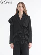 Yuerwang casaco feminino blazer arco bandagem terno blazer manga longa senhoras blazer moda feminina fino terno jaqueta primavera 2021 2024 - compre barato
