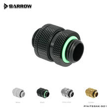 Barrow Rotary Connectors Extender (16-22MM) use for SLI CF Card G1/4" Male to Male Cross Fire Fitting Metal Telescopic fitting 2024 - buy cheap