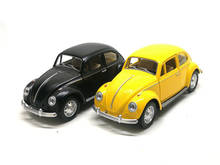 1:32, высокая имитация, ретро Volkswagen Beetle модель, имитация, металлический сплав, автомобиль, взрослая Коллекция игрушек для детей, подарки 2024 - купить недорого