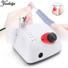 New 210 105L 65W Electric Nail Pedicure Nail Polish File 35000RPM Electric Nail Drill Machine Mill Cutter For Manicure Nail Care 2024 - buy cheap