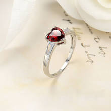 Anel de casamento em forma de flor cz, anel novo design com cor de prata para mulheres, joias de alta qualidade, joia por atacado 2024 - compre barato