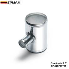 Универсальный T-pipe 63 мм 2,5 "выход 25 мм выдувной клапан Т-образный адаптер для BMW 520i f10 EP-04FP63T25 2024 - купить недорого