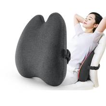 Lumbar Support for Office Chair Comfort Back Support Memory Foam Slow Rebound Good Support with Straps Car Seat Pillow 2024 - buy cheap