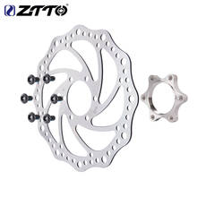 ZTTO Bike Bicycle Freewheel Threaded Hubs Disk Disc Brake Rotor with 6Bolt Flange Adapter Hot 2024 - buy cheap