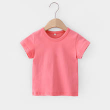 Basic Baby Boys T Shirt for Summer Kids Boys Girls T-Shirts Clothes 100% Cotton Toddler Tops Toddler Girl Shirts Girls Shirt 2024 - buy cheap