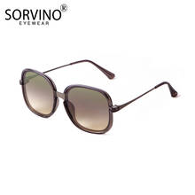 Fashion New 2021 Women Sunglasses Luxury Brand Designer Oversized Square Glasses Y36 Female Super Thin One-lens UV400 Eyeglass 2024 - buy cheap