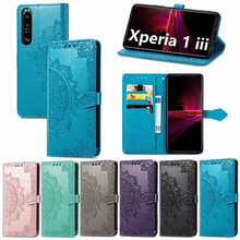 Book Wallet Case for Sony Xperia 10 III 5 ii Xperia 1 III Flip Leather Cover Xperia 5 III 1 ii L4 10 ii Stand Magnetic Cover 2024 - buy cheap