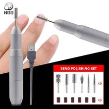 NOQ Portable Electric 20000RPM Nail Grinding Drill Pen Machine Kits Manicure Pedicure Machine Bits Nail File Nail Art Tools 2024 - buy cheap