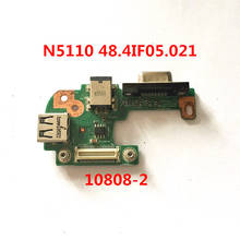 De alta calidad para N5110 48.4IF05.021 10808-2 DQ15DN15 CRT Notebook DC poder falta Prot de audio VGA USB placa 100% totalmente 2024 - compra barato