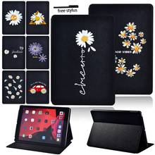 Funda de tableta para Apple IPad 9th 2021/Pro 11/iPad Air 4/1/2/3/IPad 2/3/4/Ipad 8/IPad Mini 1/2/3/4/5 funda de cuero Pu + lápiz óptico 2024 - compra barato