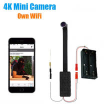 Módulo de mini câmera, 4k, wifi, ip, p2p, movimento, gravador de vídeo, segurança doméstica, filmadora, controle remoto 2024 - compre barato