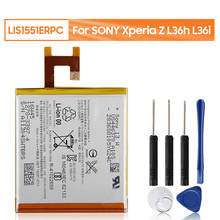 Batería Original LIS1551ERPC para Sony Xperia Z, L36h, SO-02E, C6603, S39H, L36i, c6602, LIS1502ERPC, 2330mAh 2024 - compra barato