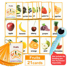 Children Baby English Learning Word Card Pocket Flash Learning Montessori Educational Toys Word Table Game Card for Kids 2024 - купить недорого
