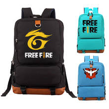 Mochila garena escolar livre de fogo, bolsa para viagem e escola de estudantes com zíper, mochila para livros, meninos e meninas, à prova d'água, 2021 jogos 2024 - compre barato